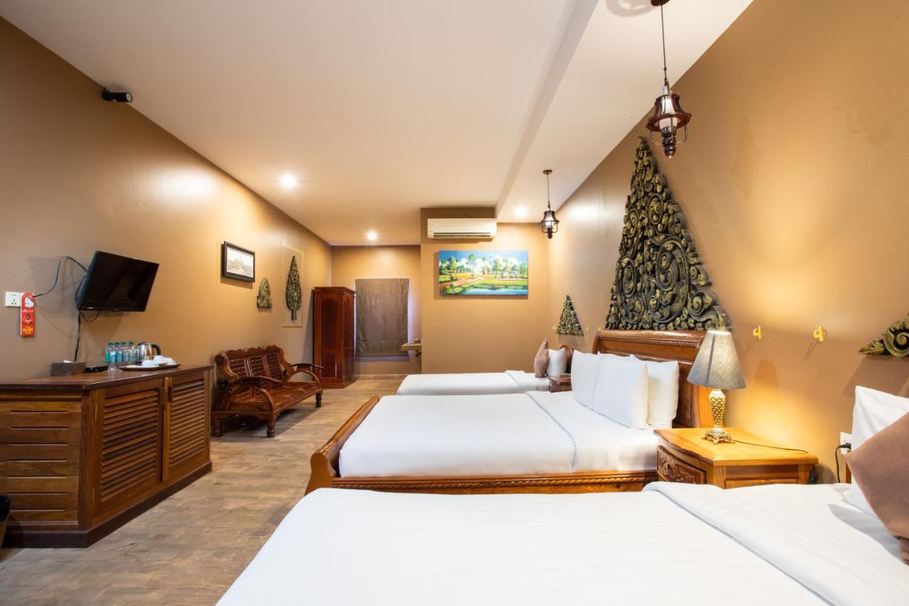 Indra Porak Residence Hotel Siem Reap Exterior foto