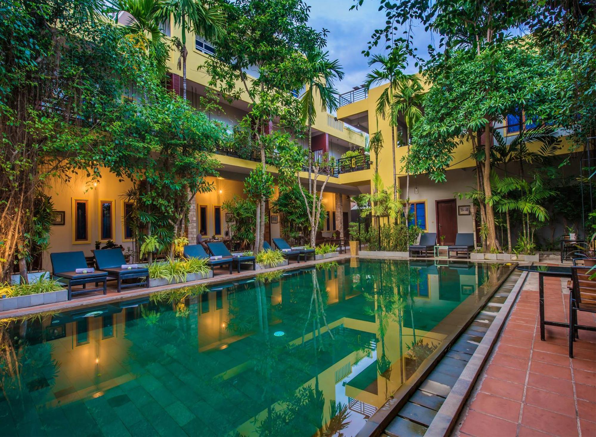 Indra Porak Residence Hotel Siem Reap Exterior foto
