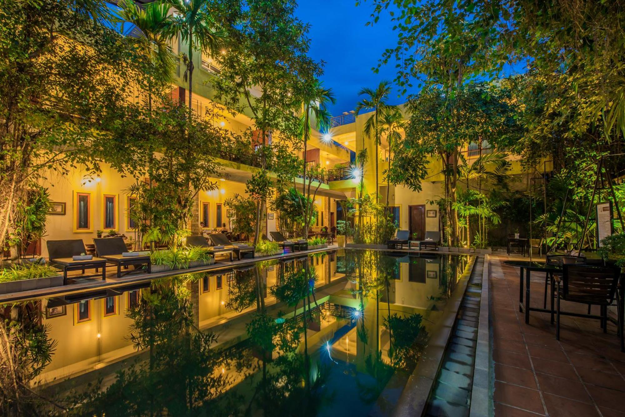 Indra Porak Residence Hotel Siem Reap Exterior foto